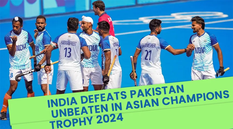 India Beats Pakistan 2-1 in Thrilling Encounter to Reach Asian Champions Trophy 2024 Semis